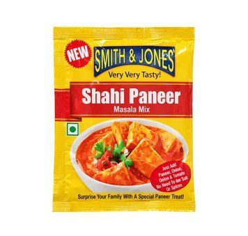 Масала для вершкового сиру Шахі панір Smith & Jones Shahi paneer masala 20 г 8901595863471 фото