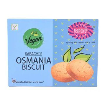 Печиво веганське солодко-солоне Karachi Bakery Vegan Osmania Biscuits 400 г 8906074826992 фото