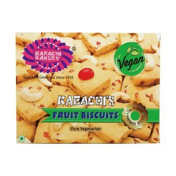 Печиво веганське фруктове Karachi Bakery Vegan Fruit Biscuits 400 г 8906074827012 фото