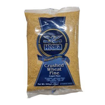 Пшенична крупа дрібного помелу Heera Lapsi Fine Broken Wheat 500 г 5031416090724 фото