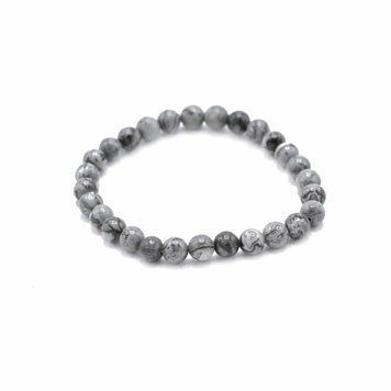 Браслет з каменем Маніфестація Яшма Map Stone ZEN Style 6439660 фото