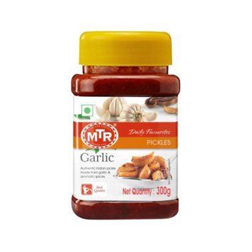 Пікулі (Ачаар) з часнику MTR Garlic Pickle 300 г 8901042955643 фото