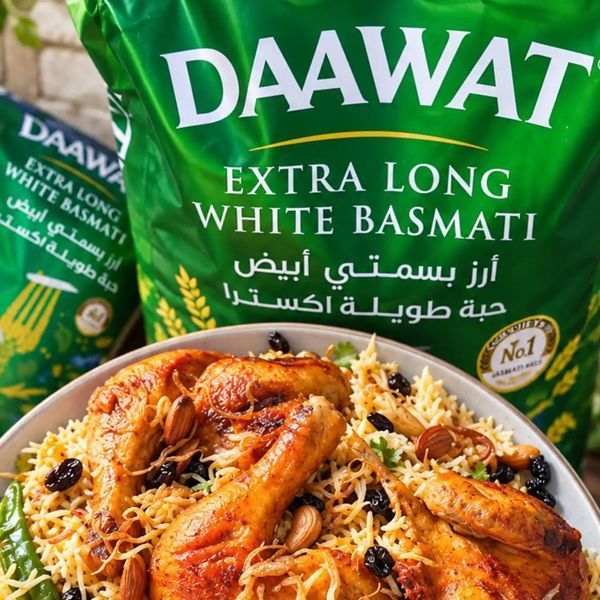 Рис басматі екстрадовгий Daawat Green Extra Long 20 кг 8719632250074 фото