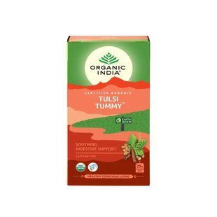 Трав'яний чай Тулсі для покращення травлення Organic India 25 пакетиків 801541507603 фото