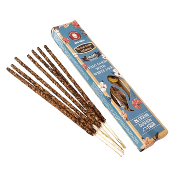 Аромапалички Пало Санто Біла Шавлія BIG BELL Smudge Palo Santo White Sage 25г 6439103 фото