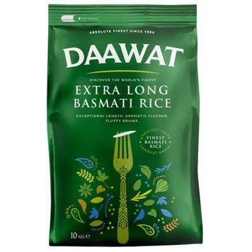 Рис басматі екстрадовгозернистий Daawat Extra Long Basmati Rice 10 кг 8719632250067 фото