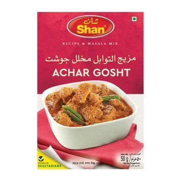 Суміш спецій для м'яса Shan Achar Gosht 50 г 788821021144 фото