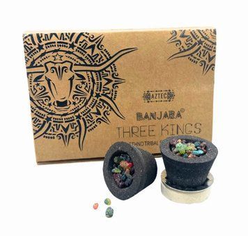 Смолисті арома чаші Три Королі Banjara Resin Cups Three Kings 6 шт 8901234569122 фото