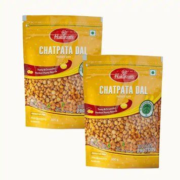 Снек Пряний Чана Дал Haldiram's Chatpata Dal (Промо-набір 2&times;200 г) 8904004404760-1 фото