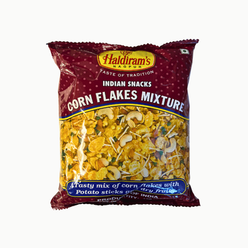 Снек суміш з кукурудзяними пластівцями Haldiram's Cornflakes Mix 150 г 8904004401943 фото