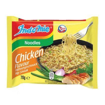 Локшина швидкого приготування зі смаком курки Indomie Chicken 70 г 8994963002824 фото