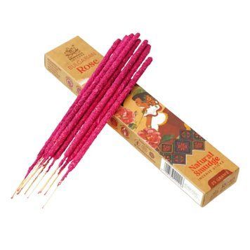 Аромапалички Болгарська троянда Himalaya Smudge Bulgarian rose Himalaya Incense 25 г 8906163222216 фото