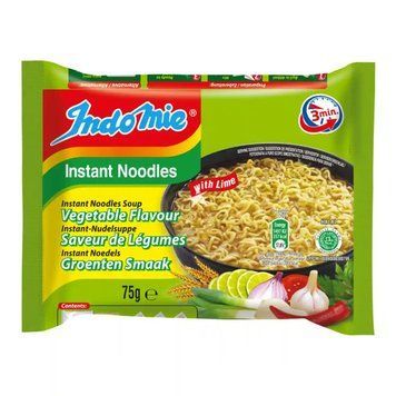 Локшина швидкого приготування Indomie Vegetable зі смаком овочів 75 г Індонезія 89686170344 фото