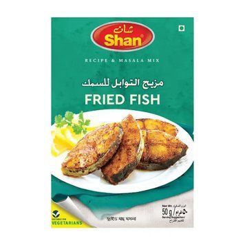Суміш спецій для риби Shan Fish Fried 50 г 788821009142 фото