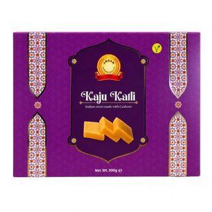 Індійські солодощі з кеш'ю Каджу Катлі Annam Kaju Katli 300 г 4260480193166 фото