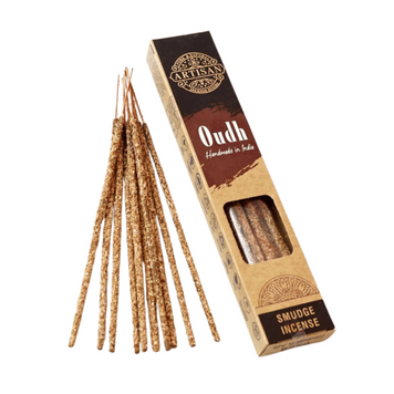 Аромапалички Уд Raj Artisan Smudge incense Oudh 30г 6439085 фото