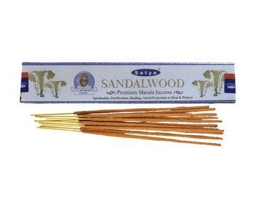 Аромапалички Satya Sandalwood Premium (Сандалове дерево преміум) 15г 6050870 фото