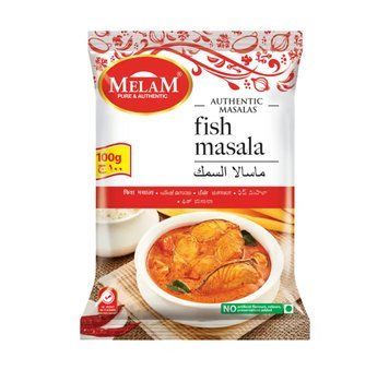 Масала для риби Melam Fish masala 100 г 8901743020619 фото