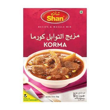 Суміш спецій для м'яса Shan Korma 50 г 788821003140 фото