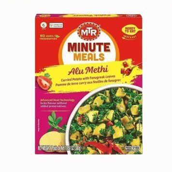 Готова страва Картопля з пажитником MTR Aloo Methi 300 г 8901042957104 фото