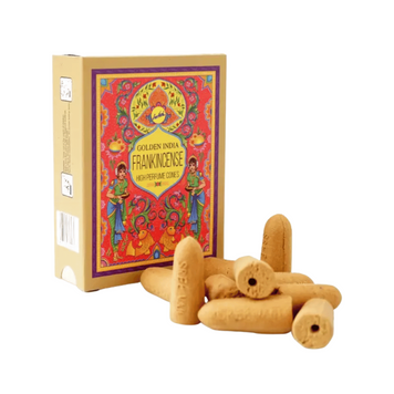 Аромаконуси зворотнього потоку Ладан Sreevani Back Flow cones Frankincense 10 шт. в уп. 6439122 фото