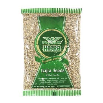Цілі насінини перлового проса (бажра) Heera Bajri Seeds Whole 400 г 5031416090496 фото
