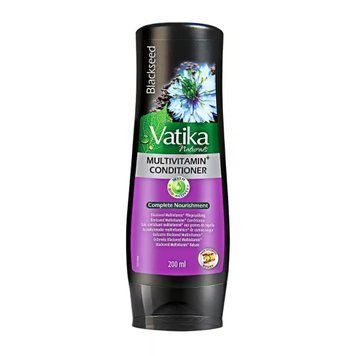 Відновлюючий кондиціонер для волосся з чорним кмином Dabur Vatika 200 мл 5022496005838 фото