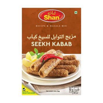Суміш спецій для кебабу Shan Seekh Kabab 50 г 788821035141 фото