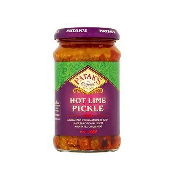 Гострий лаймовий маринад Patak's Hot Lime Pickle 283 г 5011308000208 фото