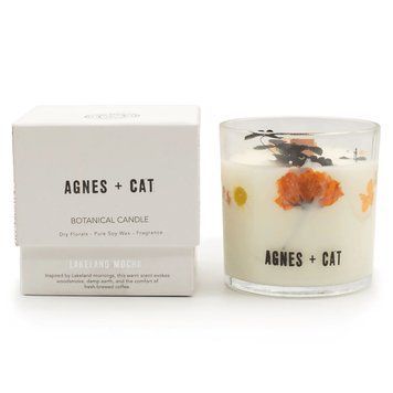 Ботанічна соєва свічка Лейкленд Мокка Agnes+Cat Lakeland Mocha 350г 6439653 фото